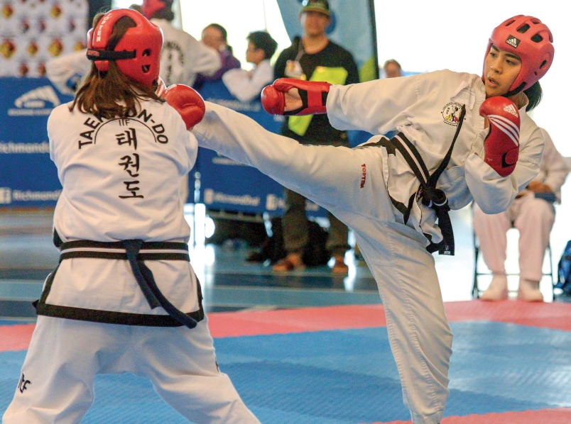 Taekwon do ITF спарринг